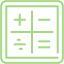 guacamole green calculator 4 icon