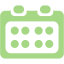 guacamole green calendar 4 icon