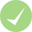 guacamole green check mark 11 icon