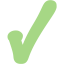 guacamole green check mark 5 icon