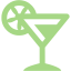 guacamole green cocktail icon