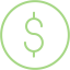 guacamole green dollar 2 icon