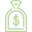 guacamole green dollar icon