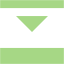 guacamole green expand down icon