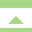 guacamole green expand up icon