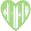 guacamole green heart 38 icon