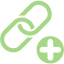 guacamole green link building icon