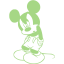 guacamole green mickey mouse 13 icon