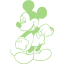 guacamole green mickey mouse 20 icon