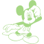 guacamole green mickey mouse 21 icon