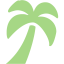 guacamole green palm tree 3 icon