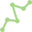 guacamole green polyline icon