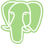 guacamole green postgresql icon