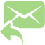 guacamole green reply icon