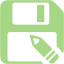 guacamole green save as icon