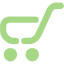 guacamole green shopping cart 2 icon