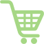 guacamole green shopping cart icon