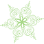 guacamole green snowflake 29 icon