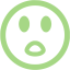 guacamole green surprised icon