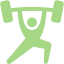 guacamole green weightlift icon