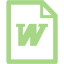 guacamole green word 2 icon