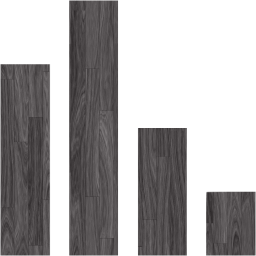 bar chart 5 icon