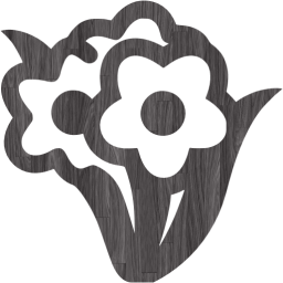 bunch flowers icon