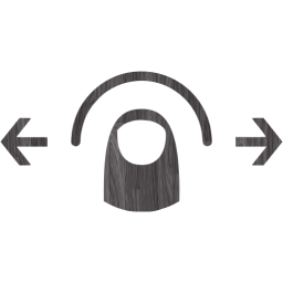 horizontal swipe icon