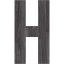 letter h