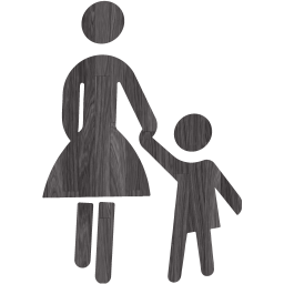 mother and child icon