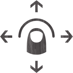 omnidirectional swipe icon