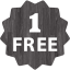 one free