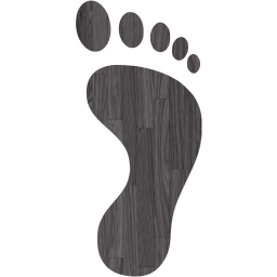 right footprint icon