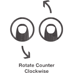 rotate counter clockwise 2 icon
