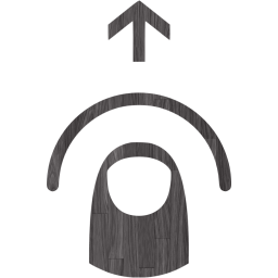 swipe up icon