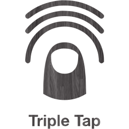 triple tap 2 icon