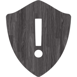 warning shield icon