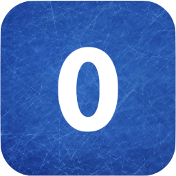 0 filled icon