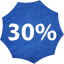 30 percent badge