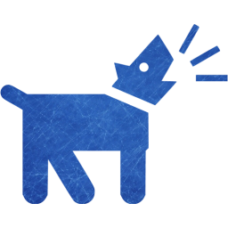 barking dog icon