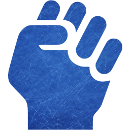 clenched fist icon