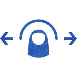 horizontal swipe icon