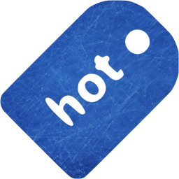 hot badge icon