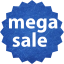 mega sale badge