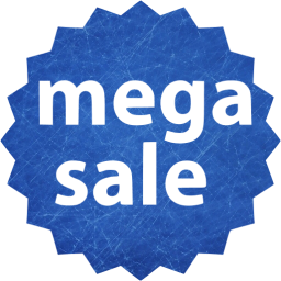 mega sale badge icon