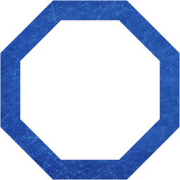 octagon outline icon