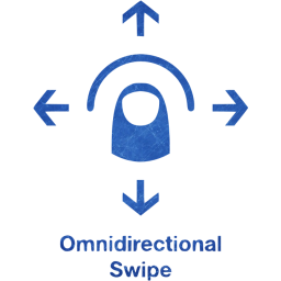 omnidirectional swipe 2 icon