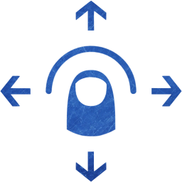 omnidirectional swipe icon