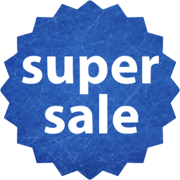 super sale badge icon