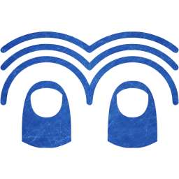 two finger triple tap icon